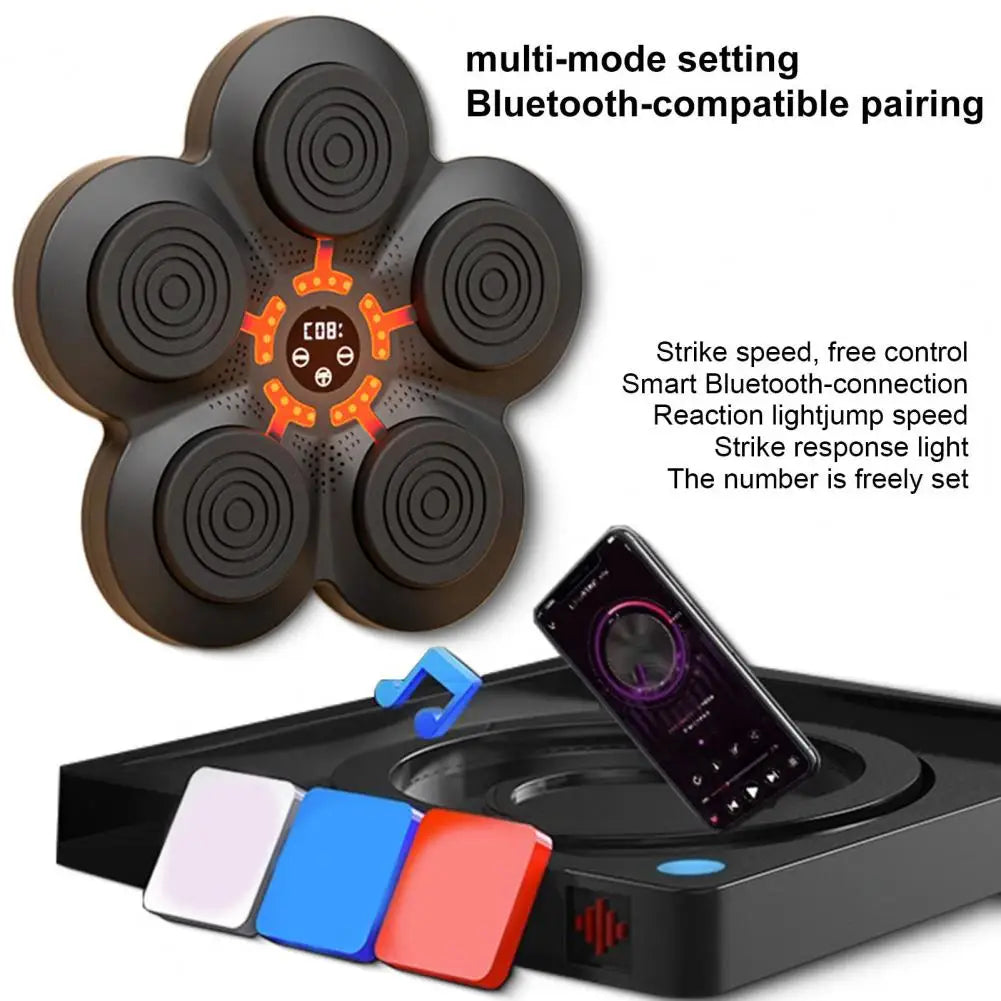 StrikeZen Bluetooth Boxing Machine — Reflex & Cardio Trainer